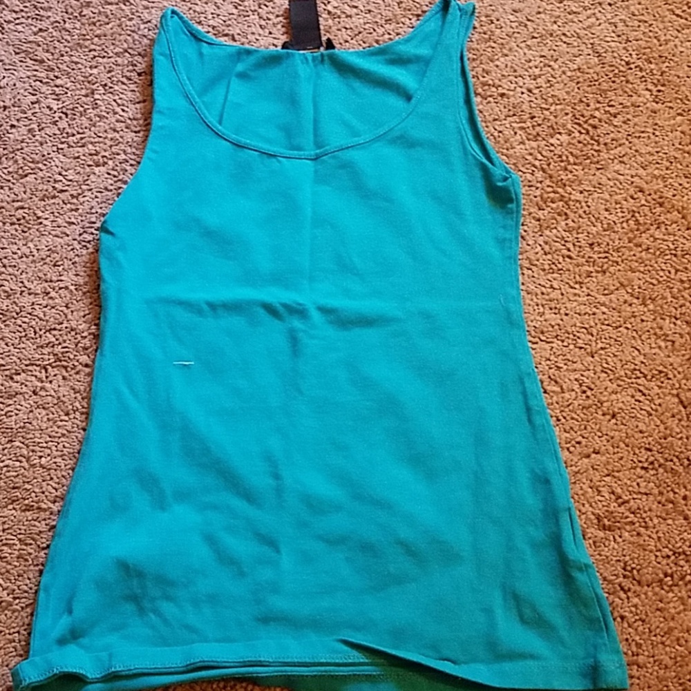 Teal tank top